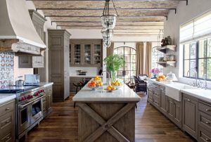 transitional kitchen by armo desing